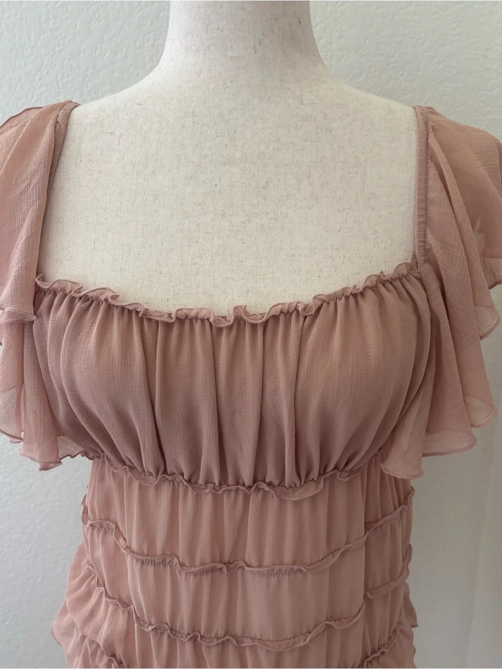 Free People Juliet Ruffle bodysuit size Medium